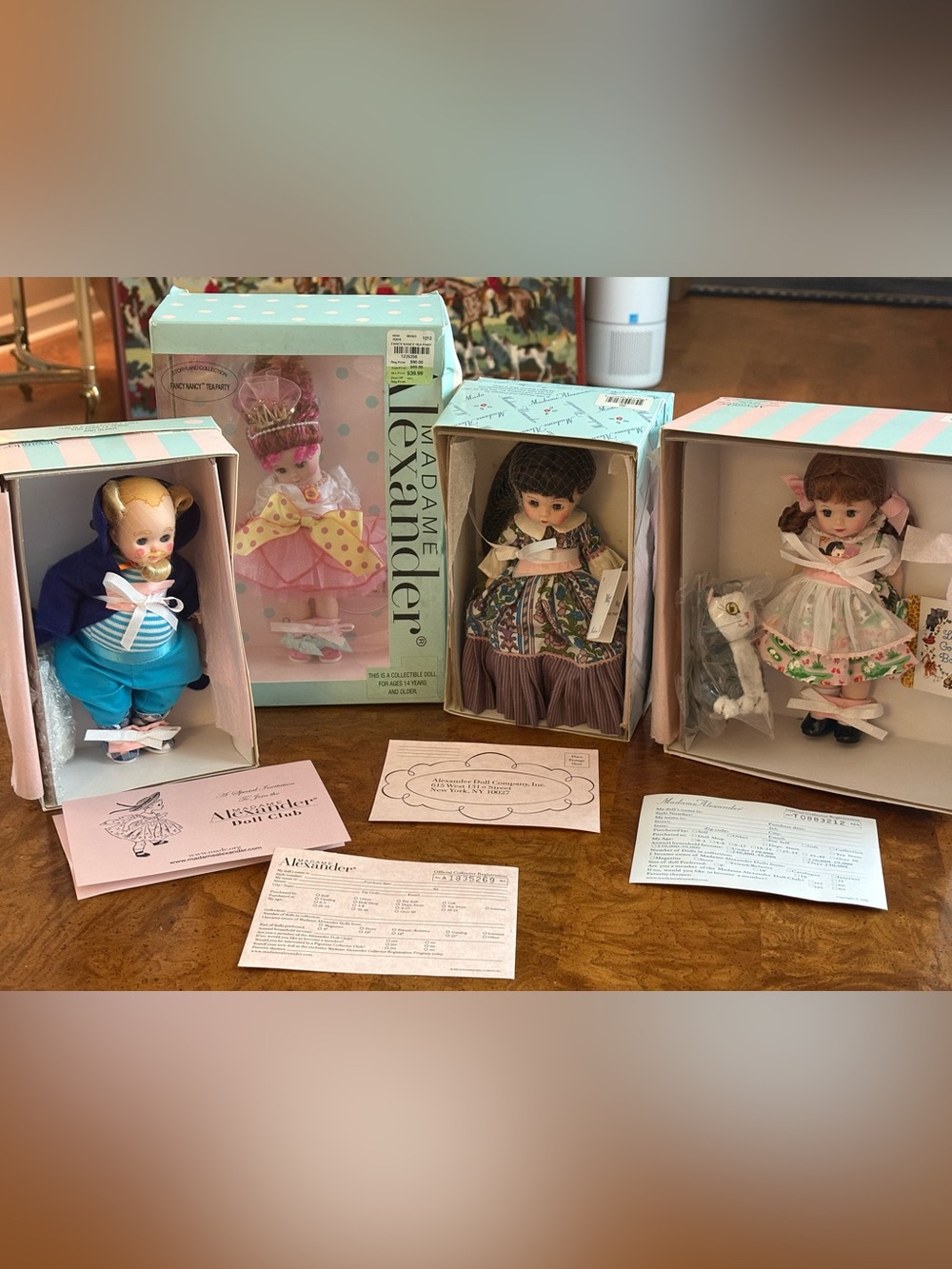 Madame Alexander Doll Lot Original Box.